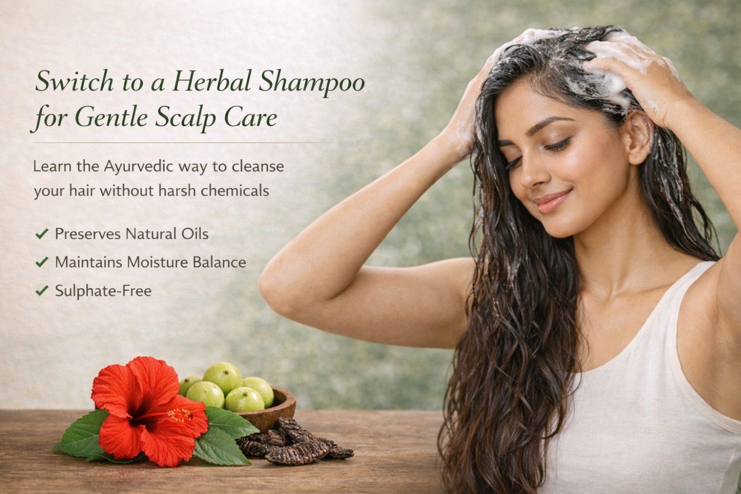 Herbal Shampoo: A Gentle Cleanser for All Hair Types